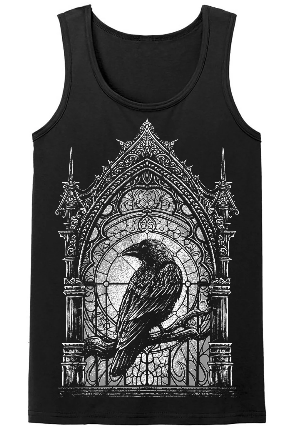 Cathedral Crow T-shirt - Image 6