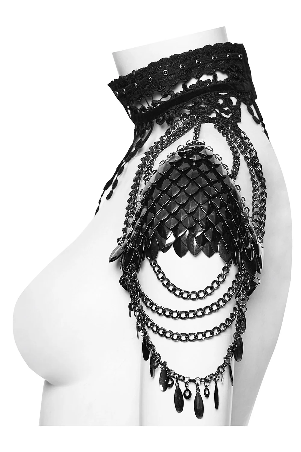 Cathedral Lace Chainmail Harness - Image 4
