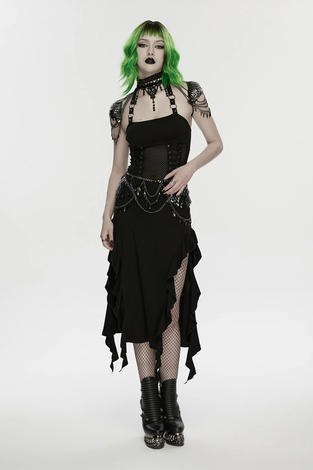 Cathedral Lace Chainmail Harness - Image 6