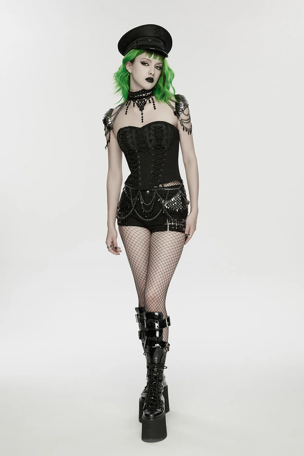 Cathedral Lace Chainmail Harness - Image 8