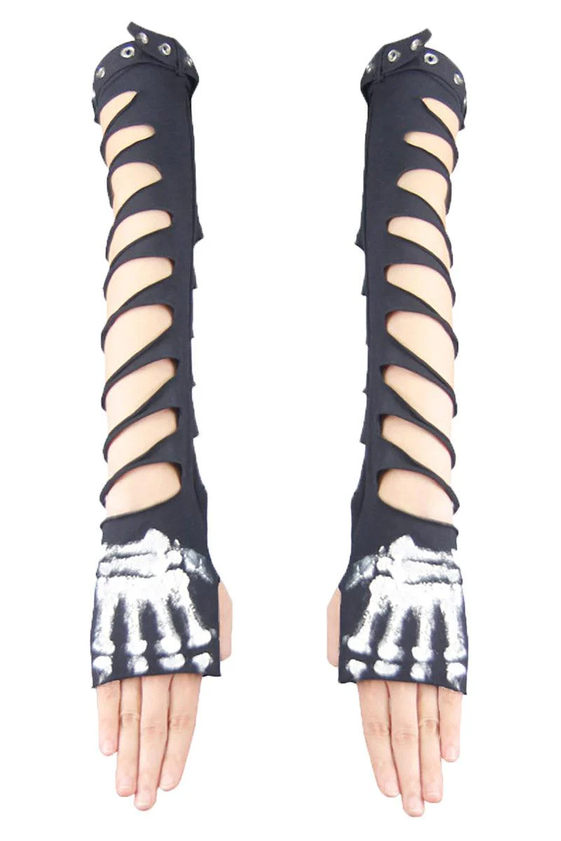 Caught Dead Shredded Arm Warmers - Image 2