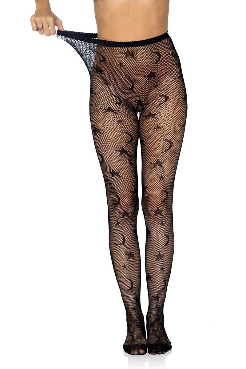 Celestial Night Fishnet Tights - Image 3