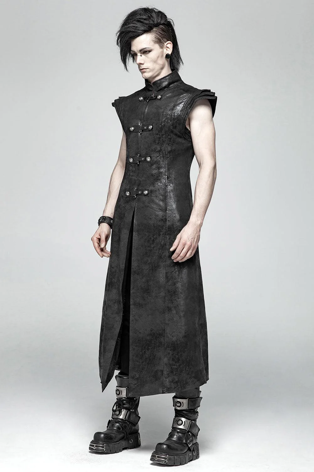 Cenobyte Sleeveless Trench Coat - Image 3