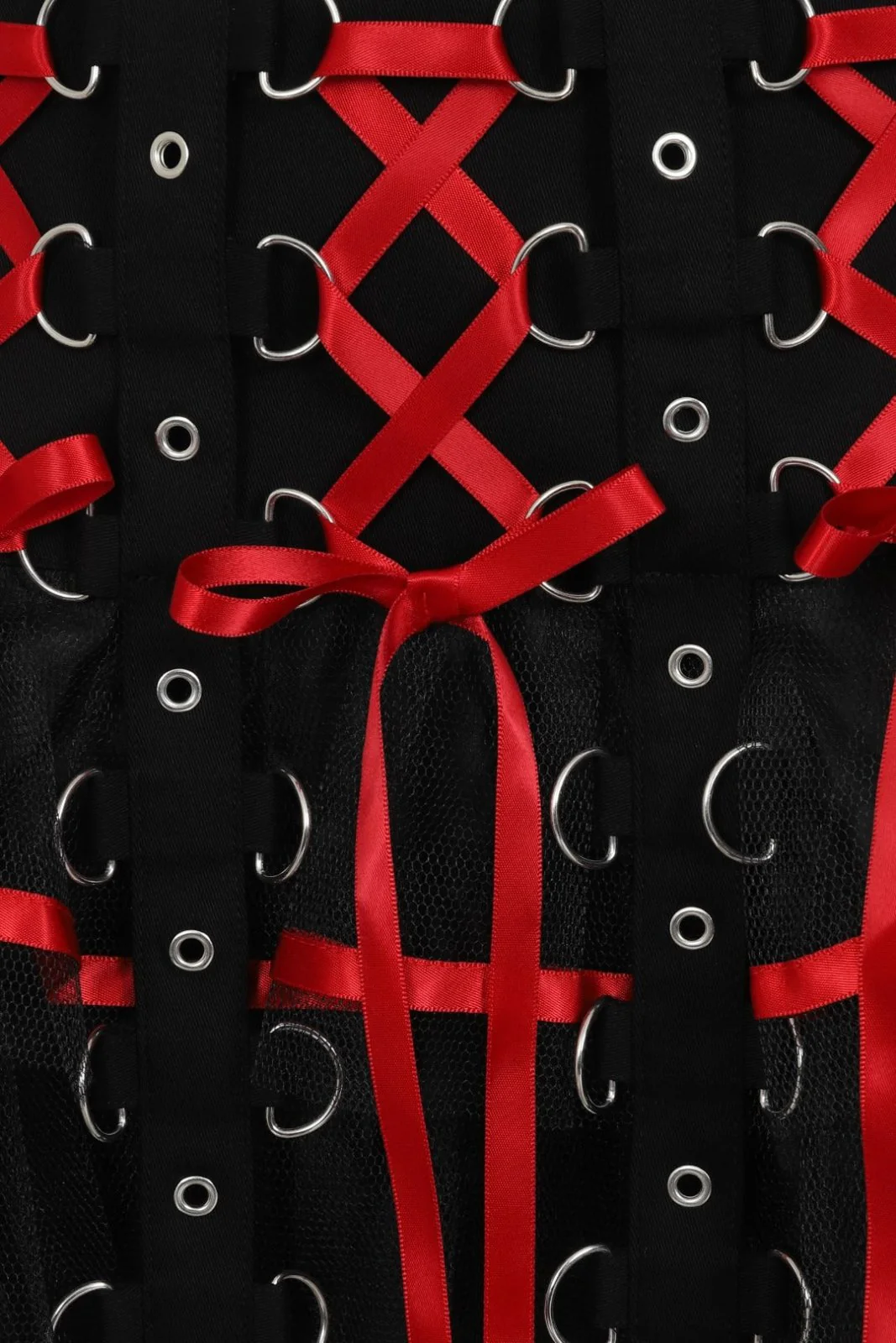 Chai Mini Skirt [BLACK/RED] - Image 7