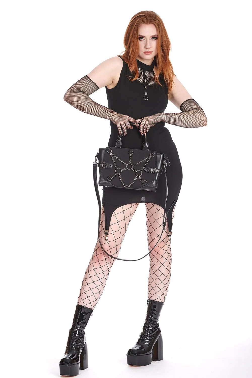 Chained Casket Harness Handbag - Image 4