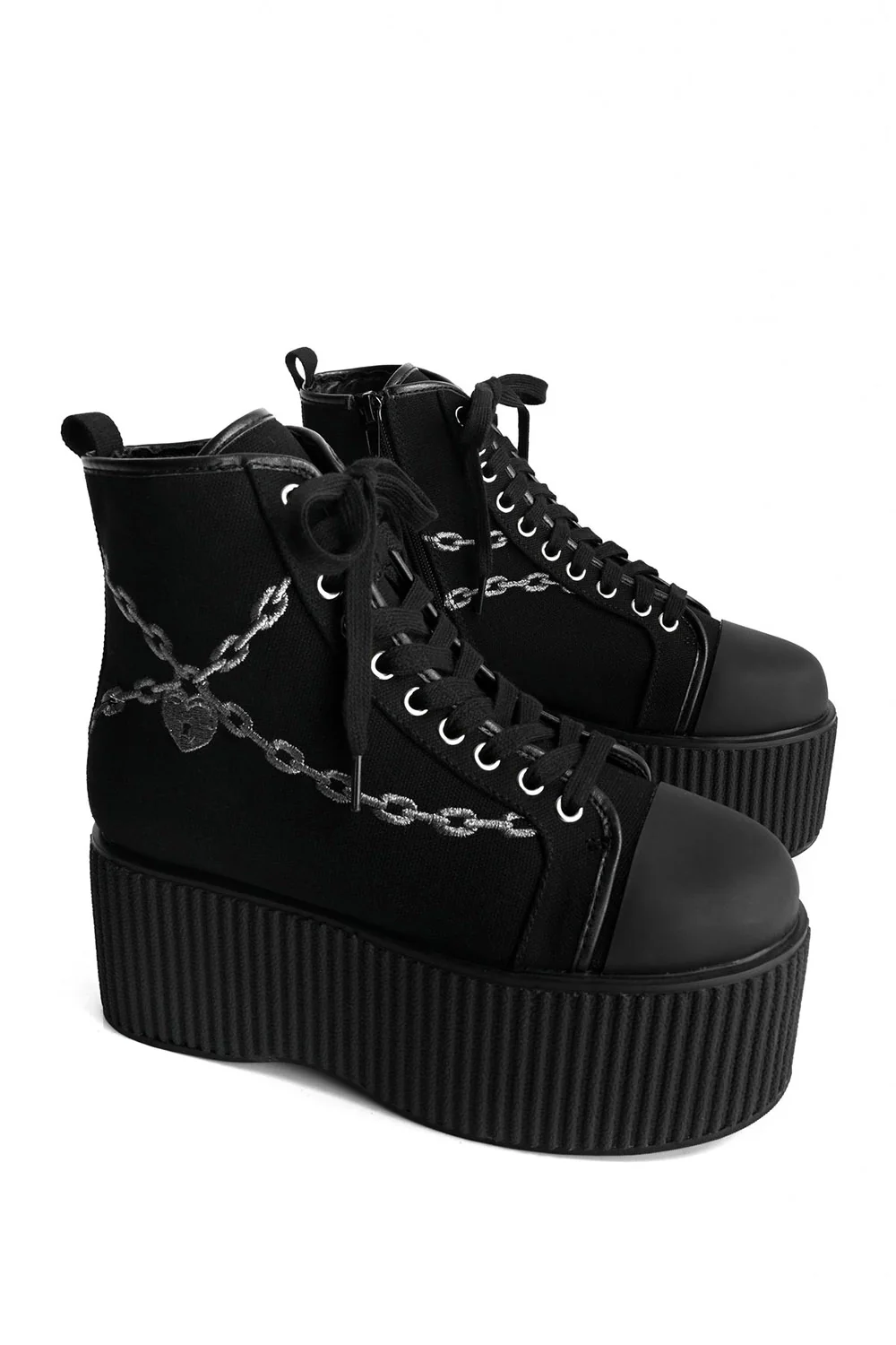 Chained Platform Sneakers - Image 6