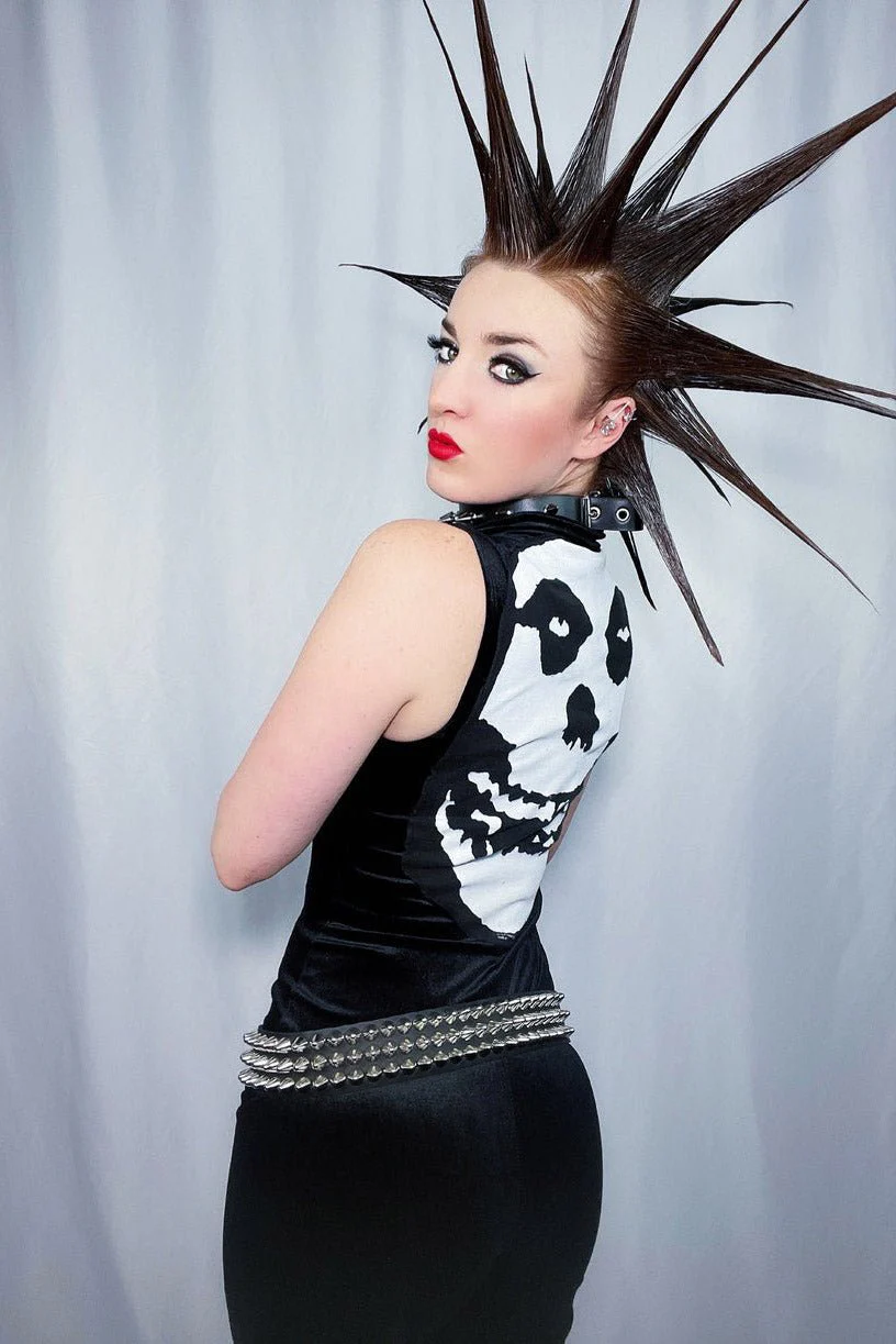 Chaos Cone Stud Belt [3 Rows] - Image 3