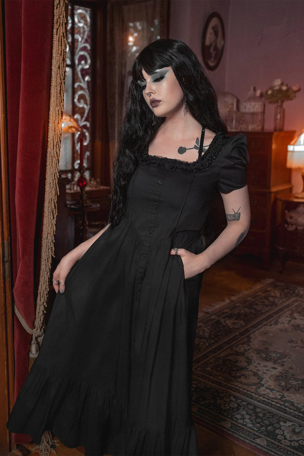 Chateau de Shadows Dress - Image 5