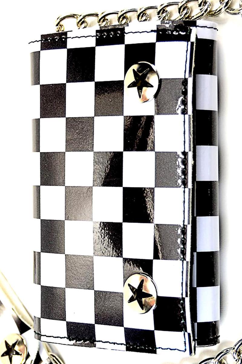 Checkerboard Chain Wallet - Image 2