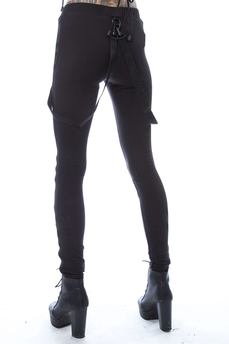 Posey Leggings w/ Bondage Straps - Image 2