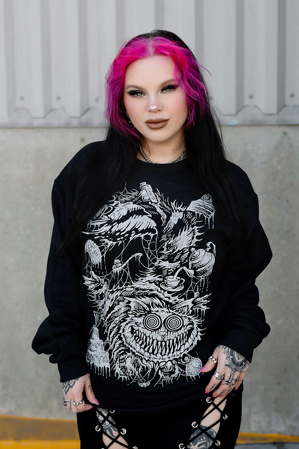 Cheshire Cat Sweatshirt - Image 4
