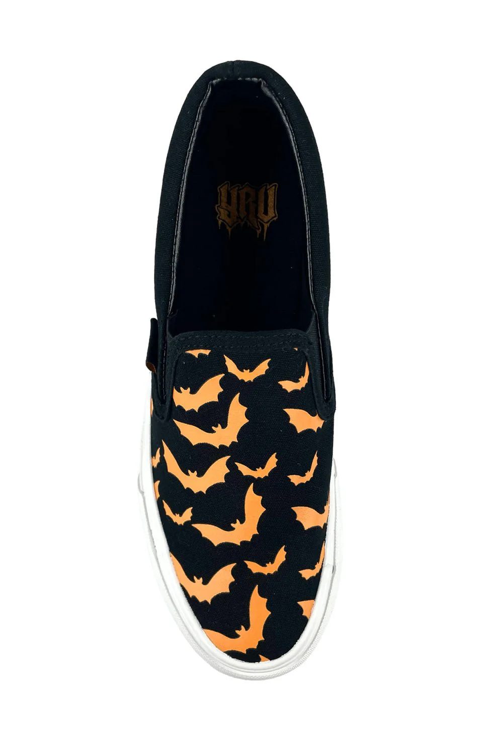 Chill Bat Platform Sneakers [BLACK/ORANGE] - Image 4