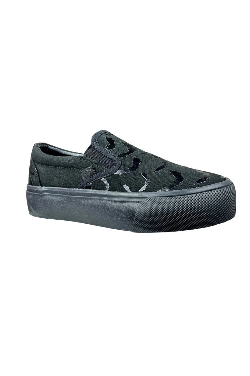 Chill Bat Platform Sneakers [Blackout] - Image 3