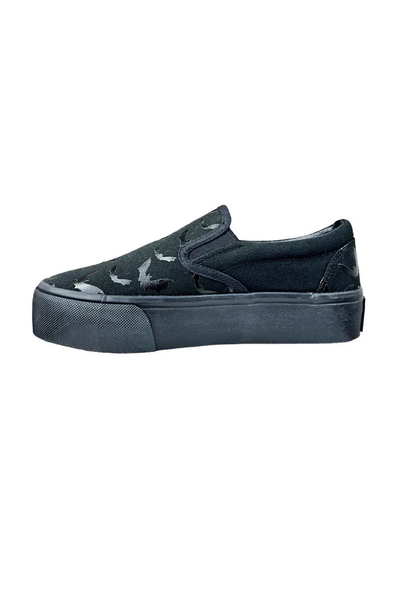 Chill Bat Platform Sneakers [Blackout] - Image 8