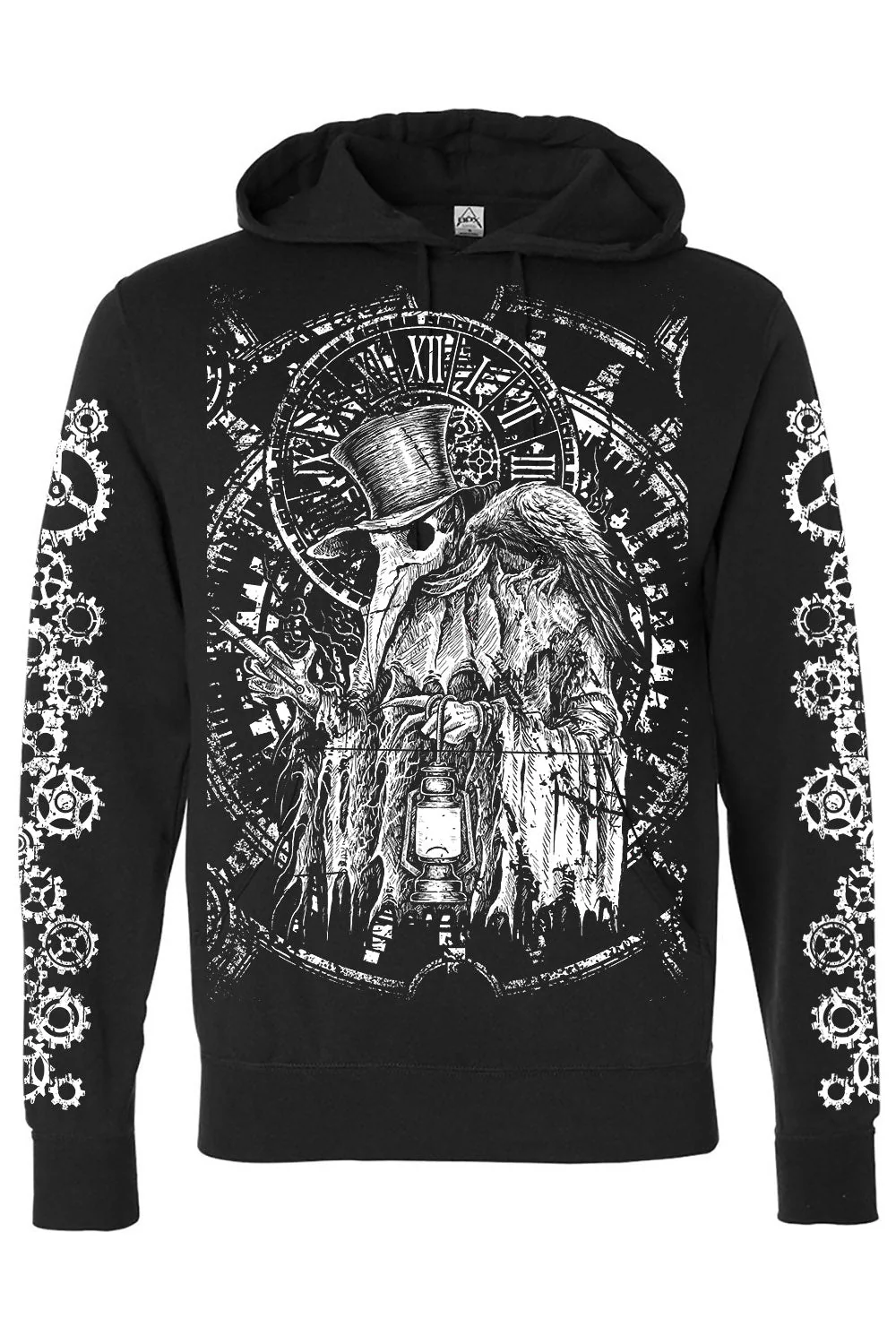 Clockwork Plague Doctor Hoodie - Image 2