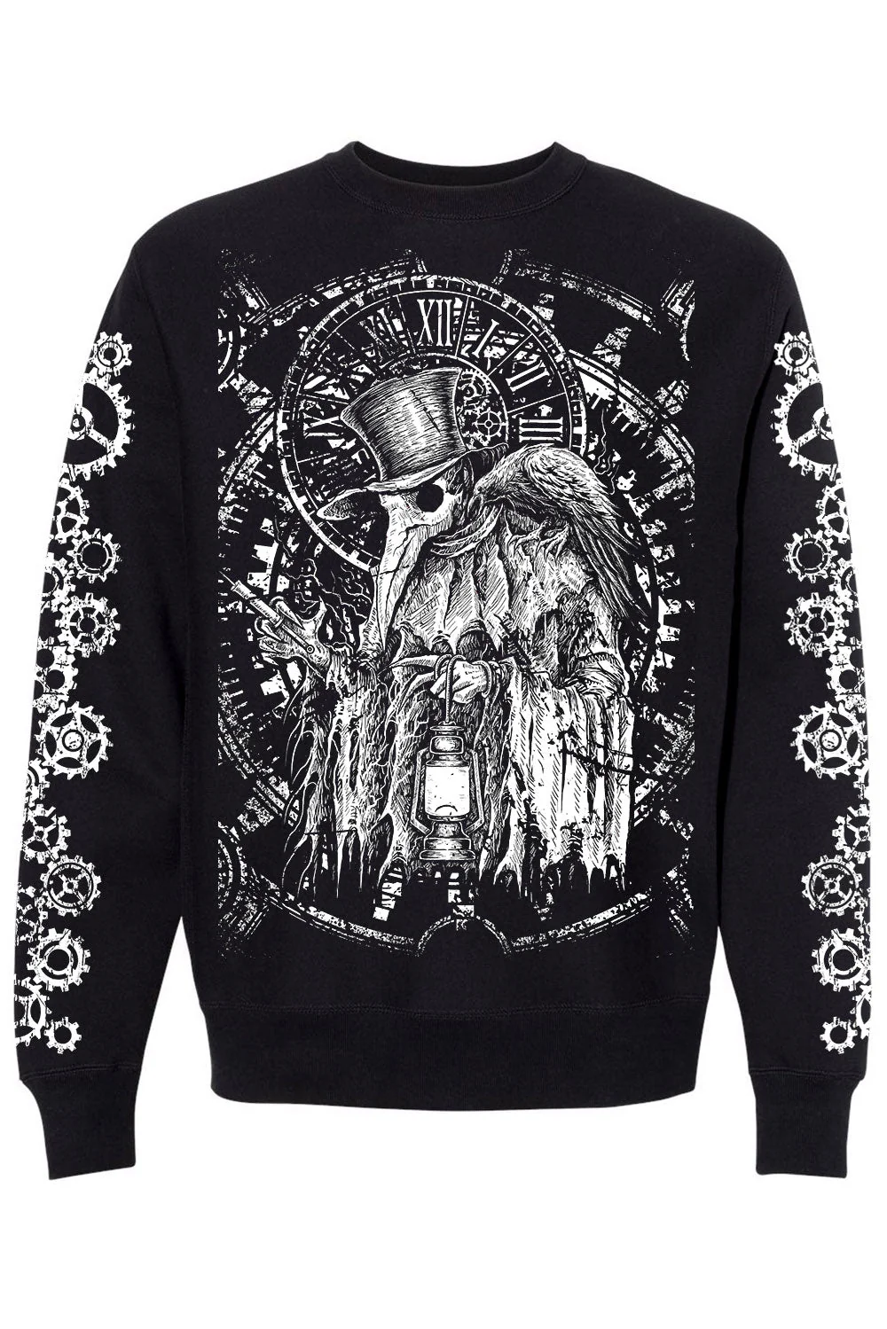 Clockwork Plague Doctor Sweatshirt - Image 3