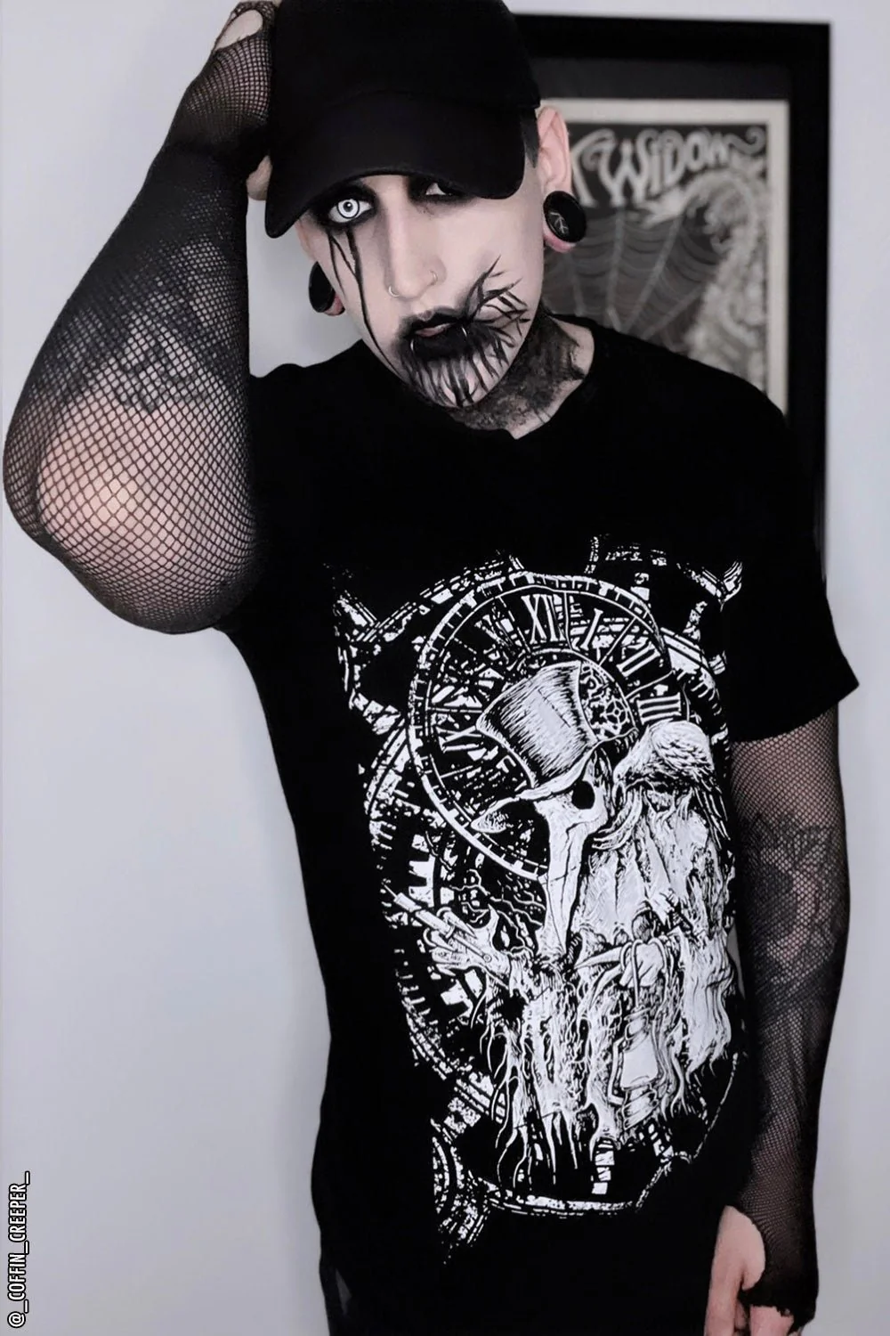 Clockwork Plague Doctor T-shirt - Image 11