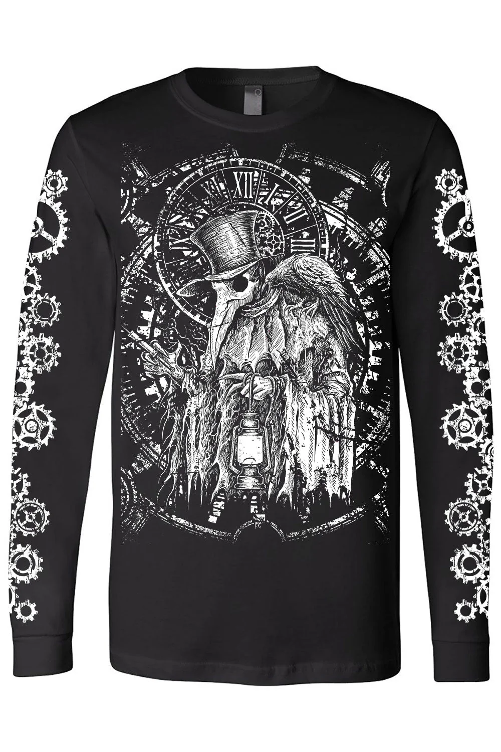 Clockwork Plague Doctor T-shirt - Image 5