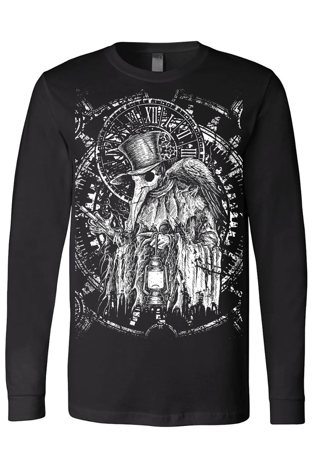 Clockwork Plague Doctor T-shirt - Image 6