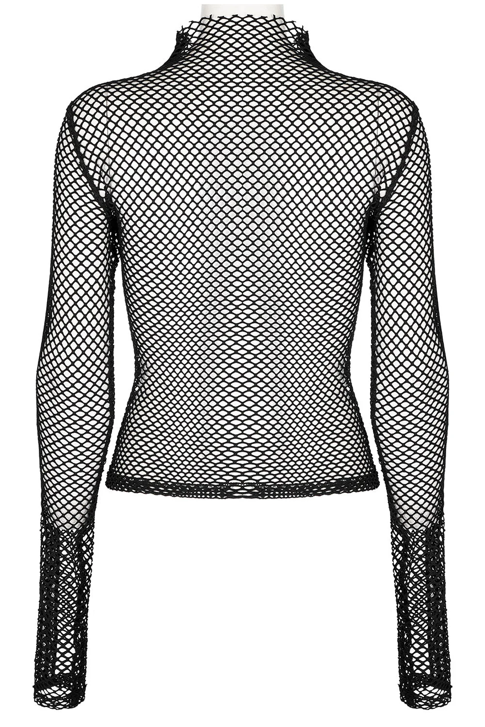Club Creature Fishnet Top [BLACK] - Image 7