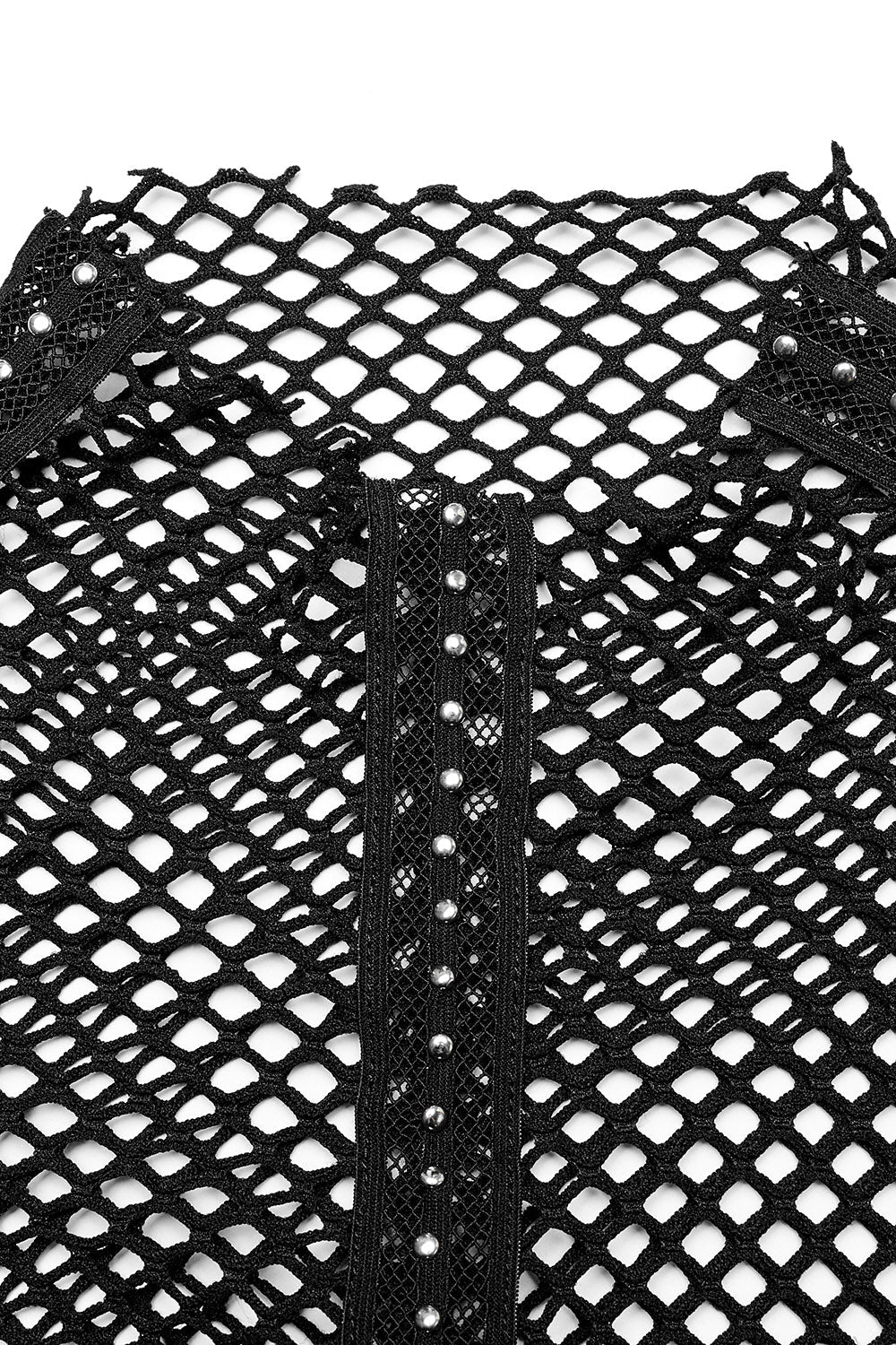 Club Creature Fishnet Top [BLACK] - Image 8