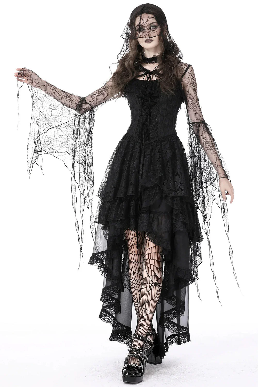 Cobwebella Cape Bolero - Image 3