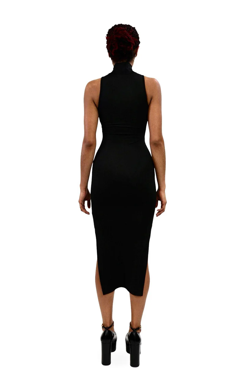 Coffin Mesh Midi Dress - Image 6