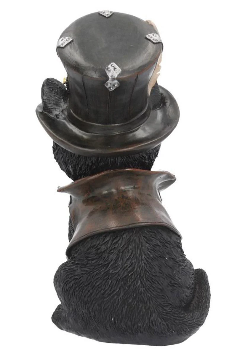 Cogsmiths Steampunk Cat Statue - Image 4