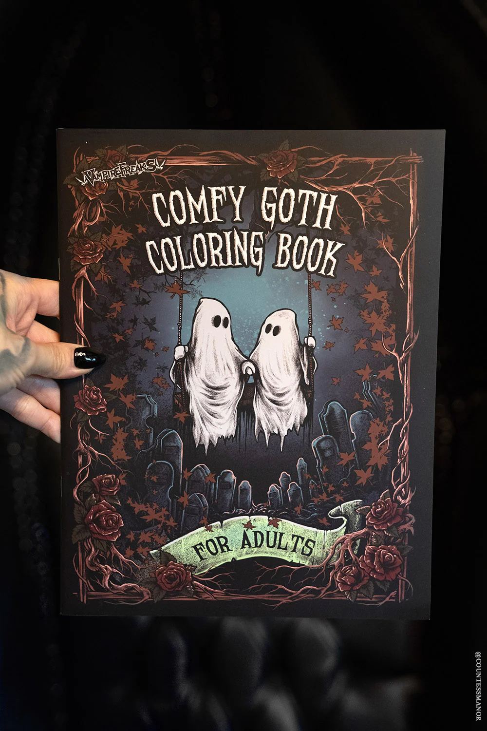 Comfy Goth Coloring Book For Adults - Image 7