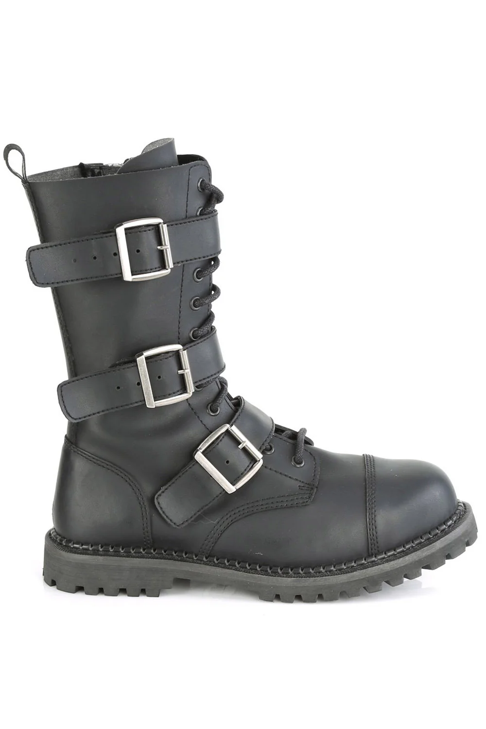 Lead the RIOT-12 Boots [Black Vegan Leather] - Image 3
