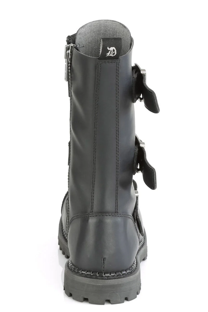 Lead the RIOT-12 Boots [Black Vegan Leather] - Image 4