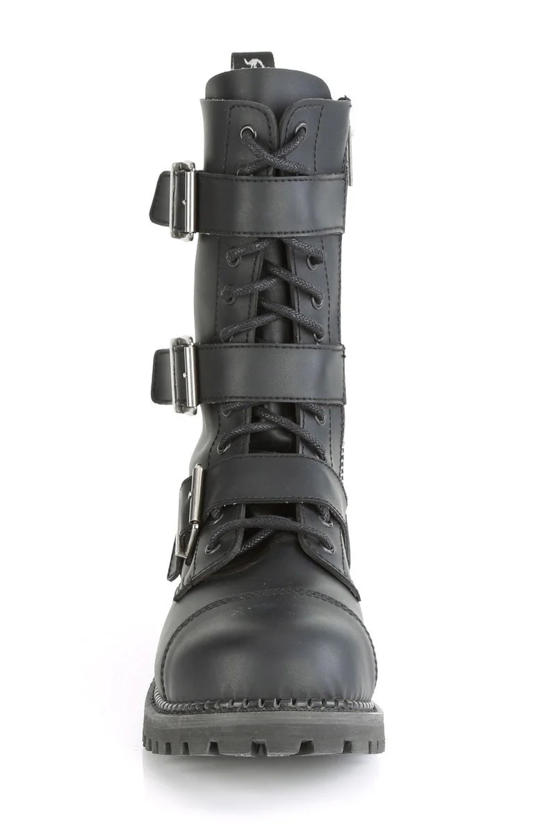 Lead the RIOT-12 Boots [Black Vegan Leather] - Image 5