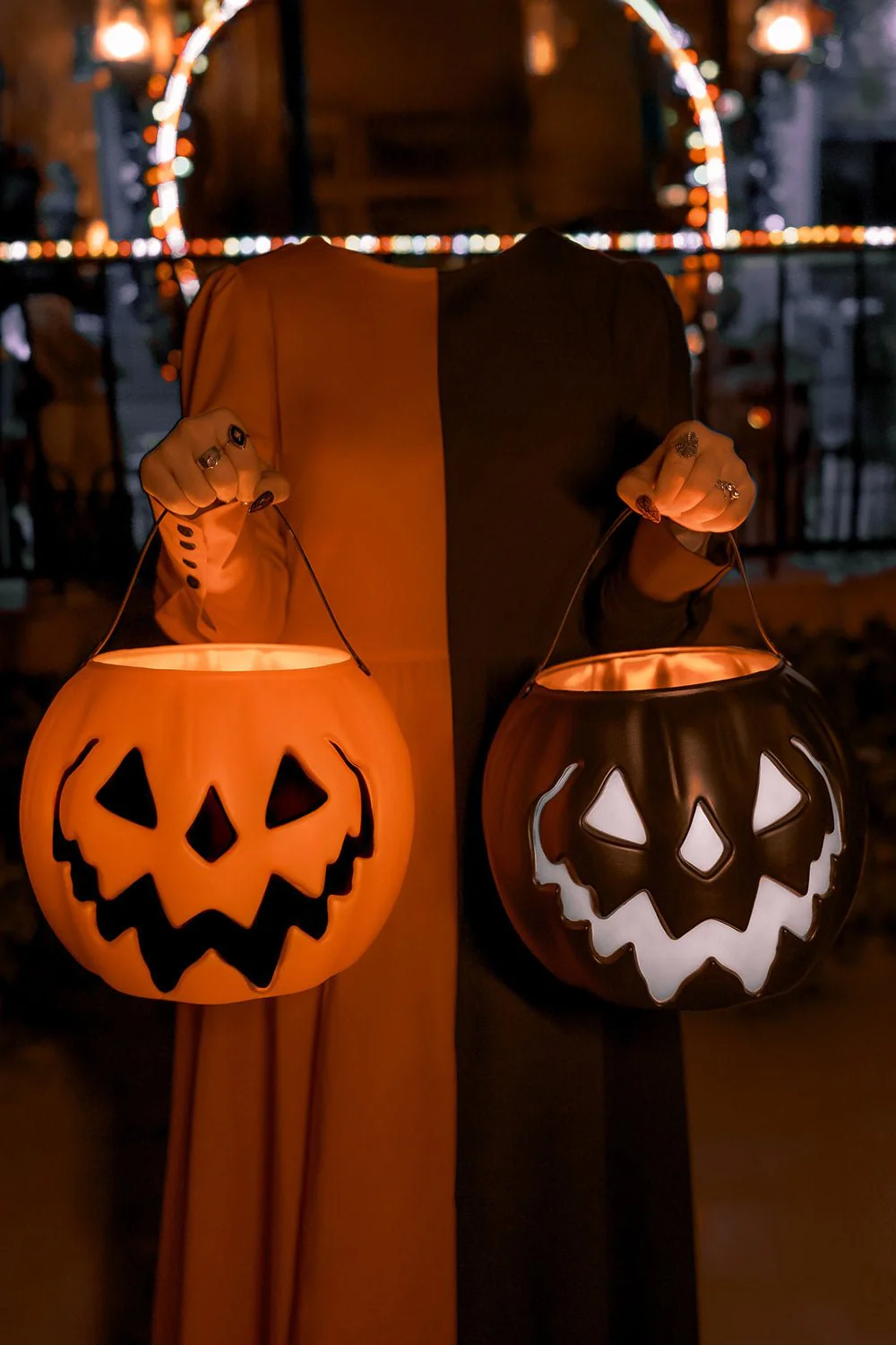 Haunted Hallows Pumpkin Pail [BLACK] - Image 4