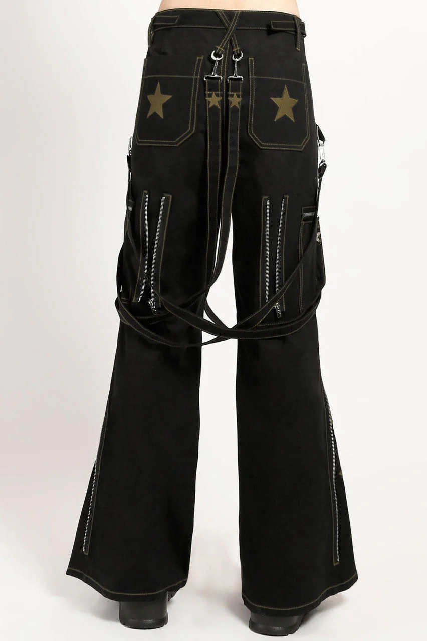 Tripp NYC Rock Star Pants [BLACK/ARMY] - Image 3