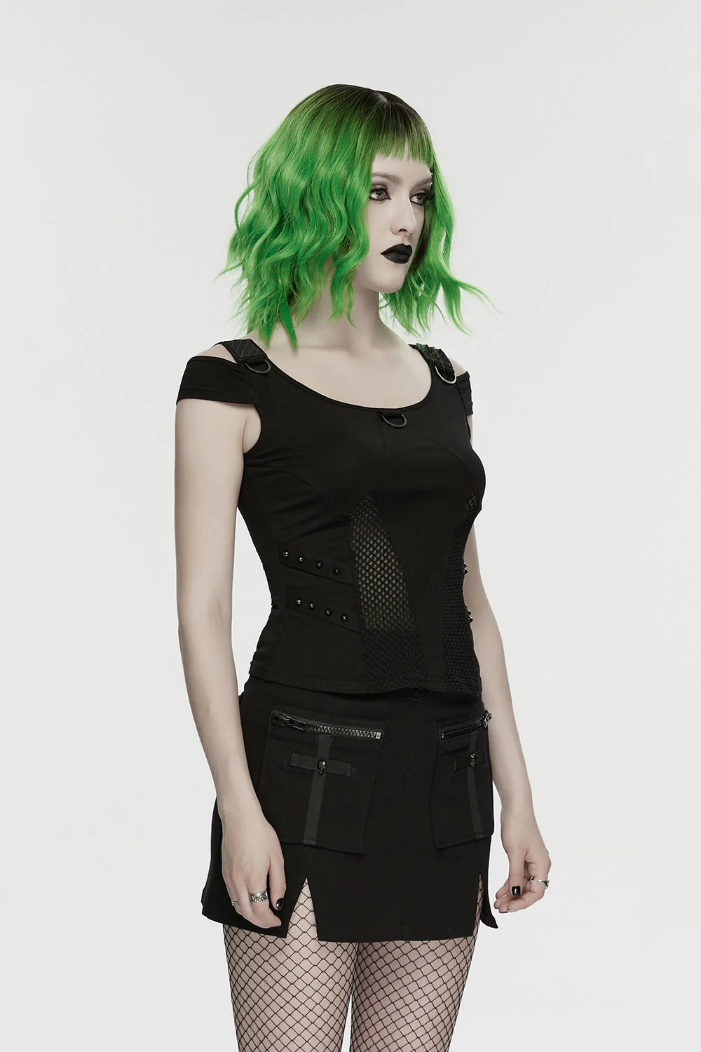Cosmos Cold Shoulder Cotton Top - Image 3