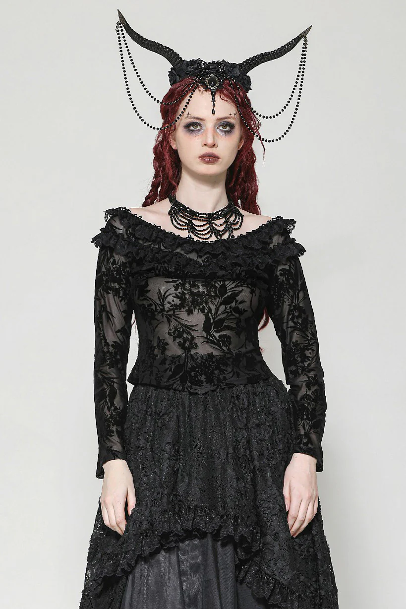Cottage Witch Long Sleeve Top - Image 2