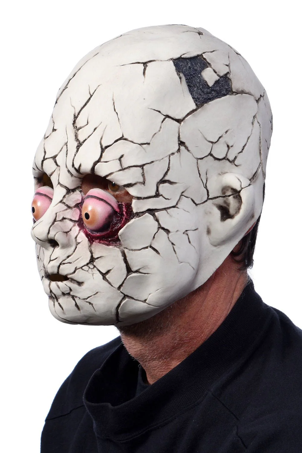 Crack Baby Doll Latex Mask - Image 3