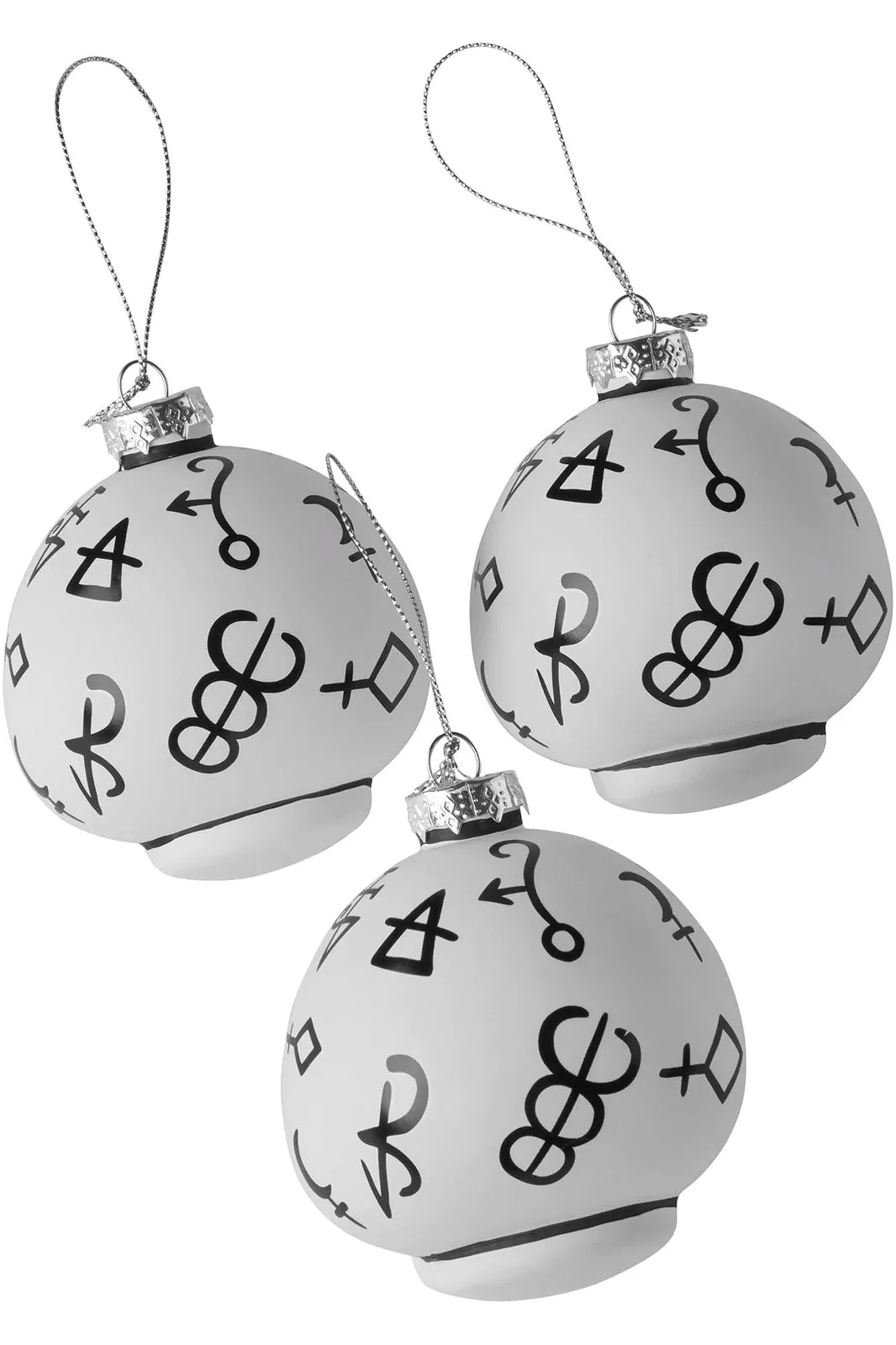 Cranium Glass Ornaments - Image 2