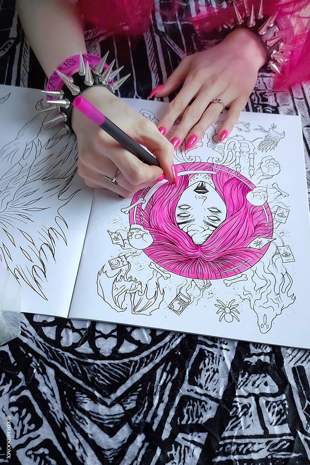 Creepy Coloring Book - Image 2
