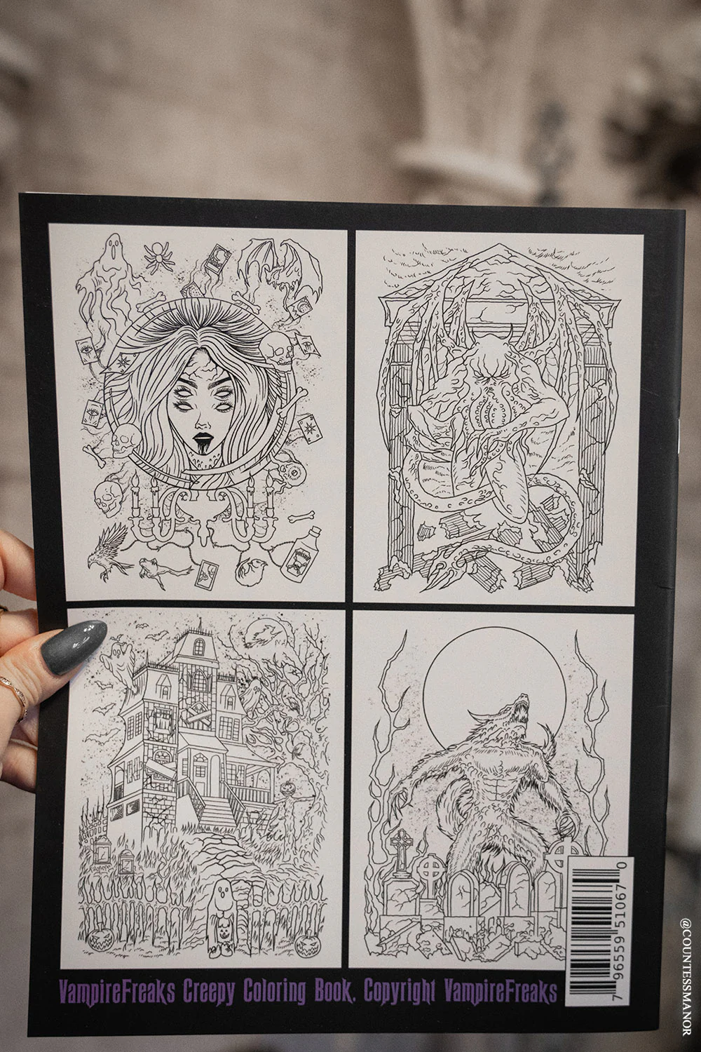 Creepy Coloring Book - Image 7