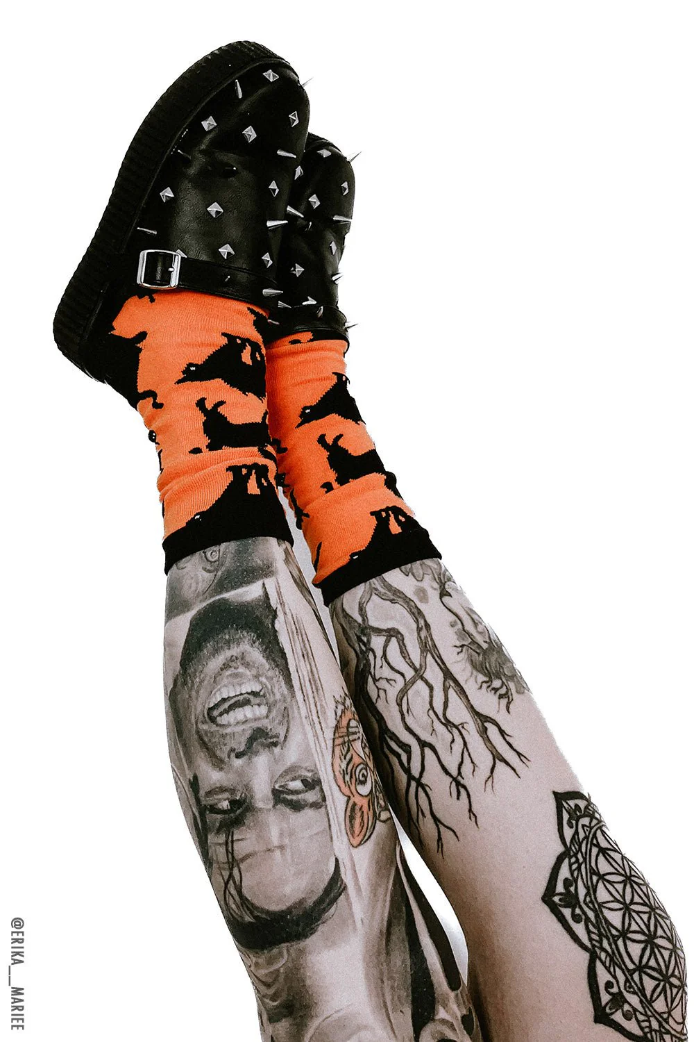 Creepy Crew Socks [Halloween Cats] - Image 2