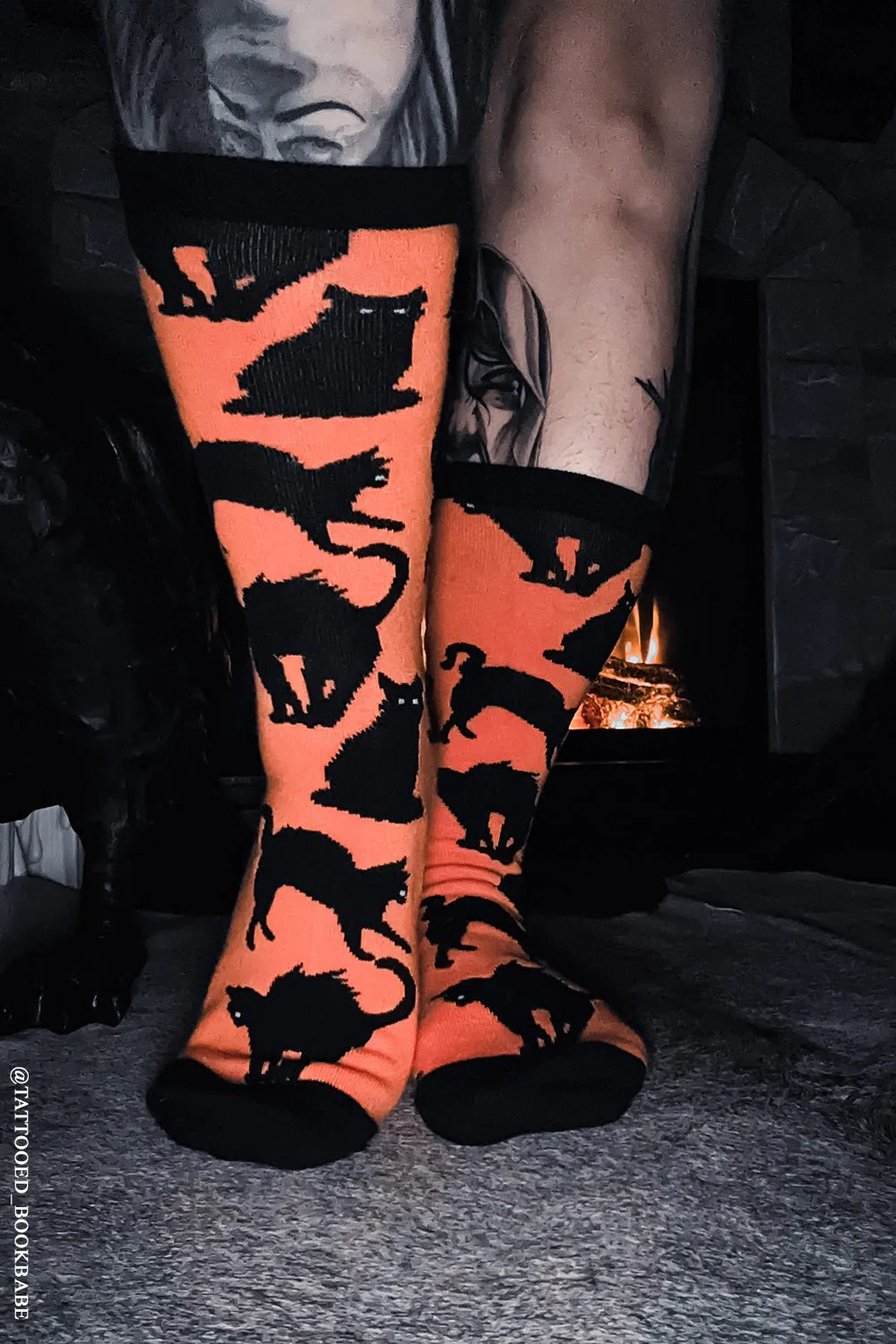 Creepy Crew Socks [Halloween Cats] - Image 7