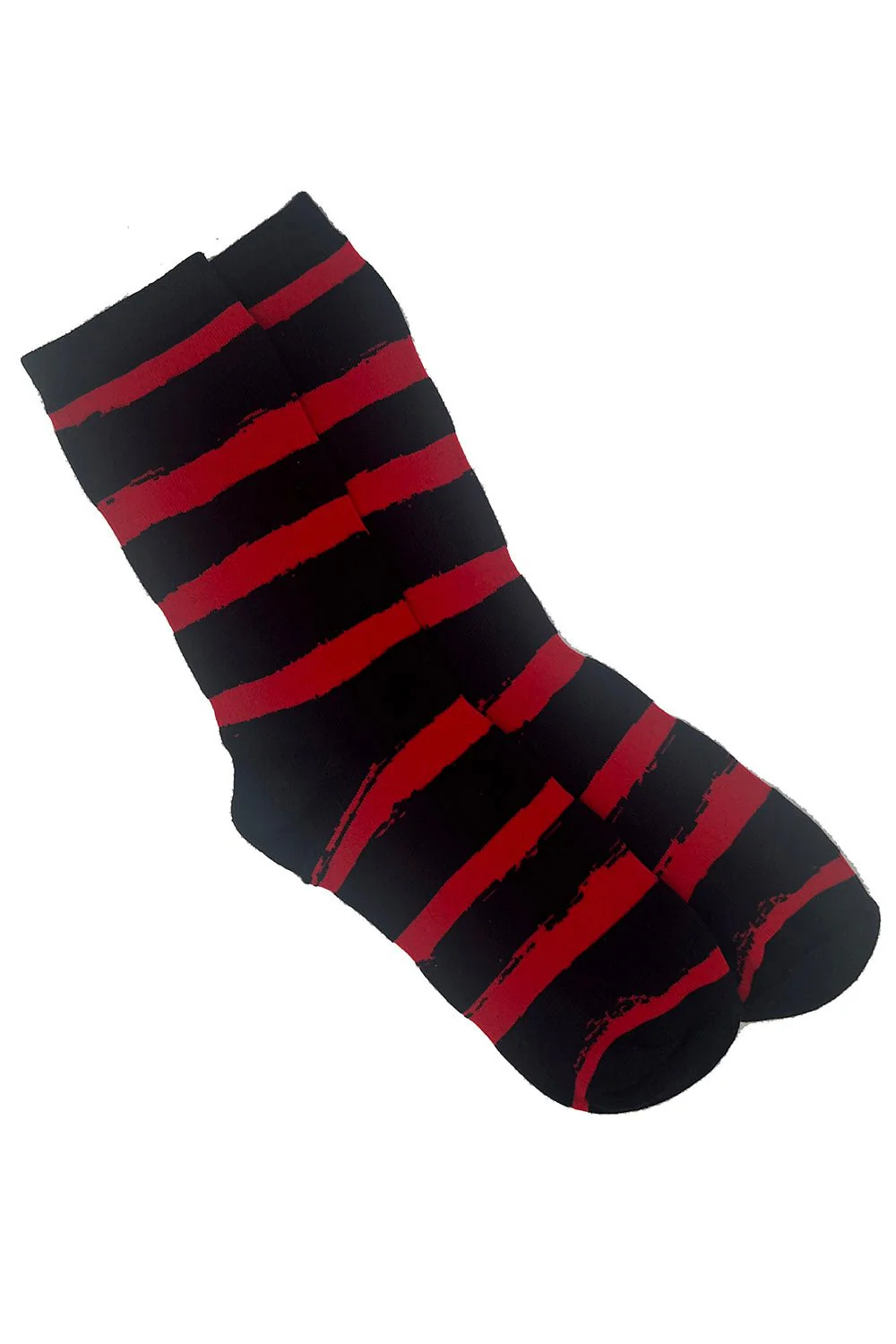 Creepy Crew Socks [Red/Black Stripes] - Image 4