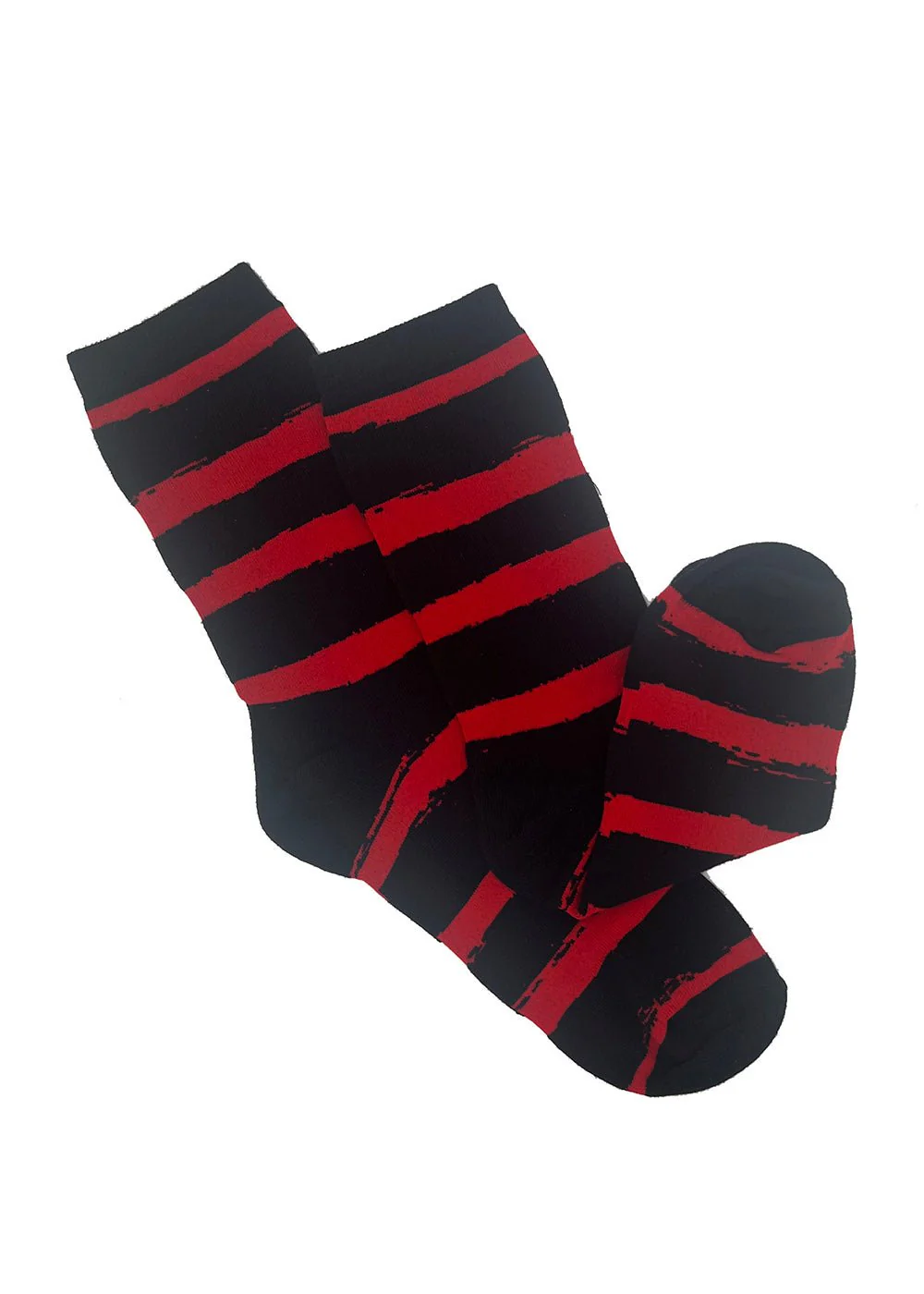 Creepy Crew Socks [Red/Black Stripes] - Image 5