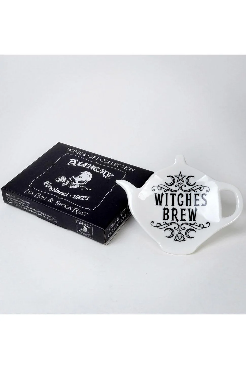 Crescent Witches Brew Tea Bag & Spoon Rest - Image 2