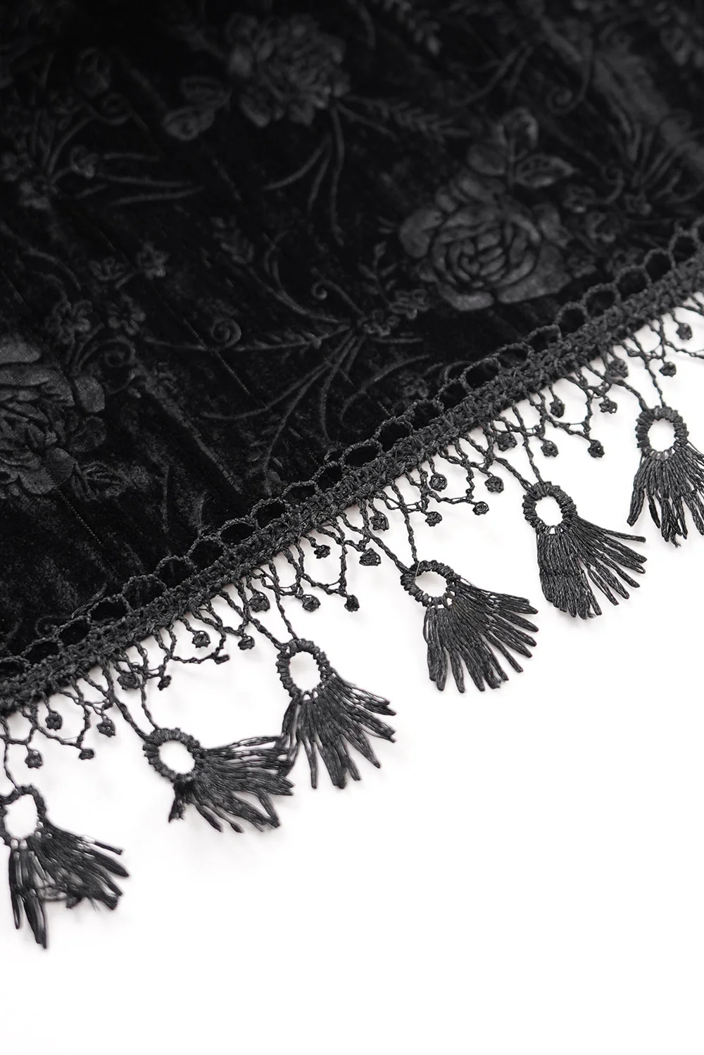 Crow Hollows Feathered Capelet - Image 12