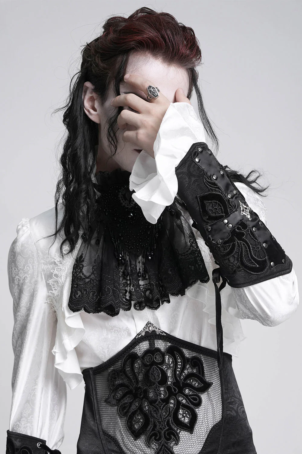 Crucible Studded Lace-Up Gloves - Image 11