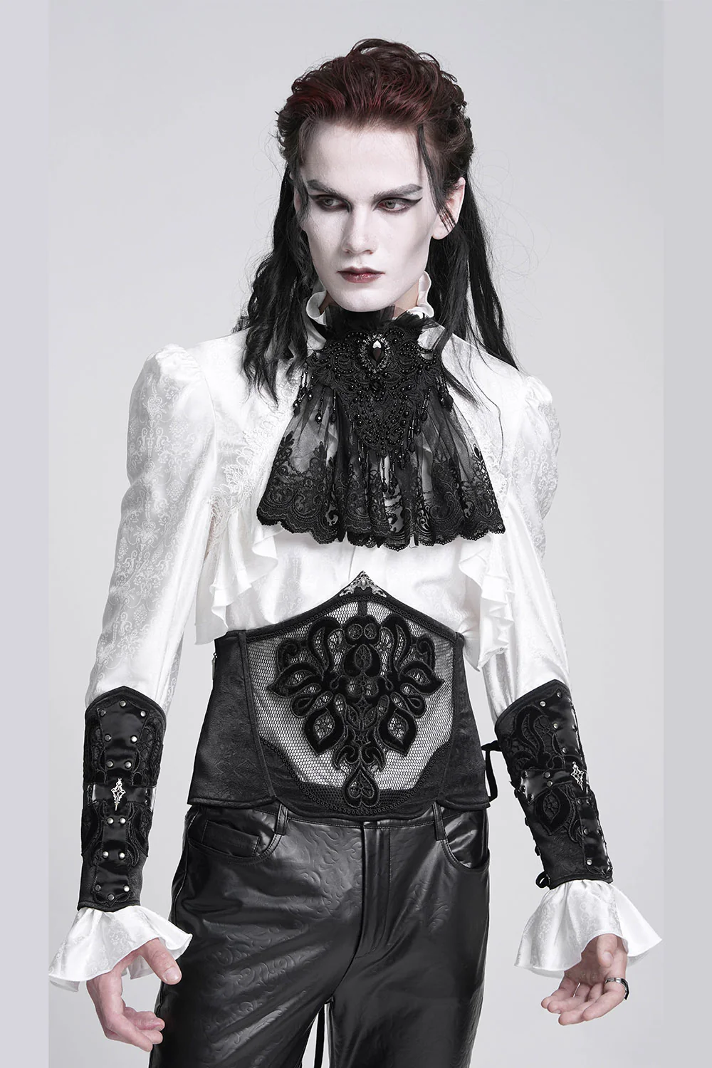 Crucible Studded Lace-Up Gloves - Image 2