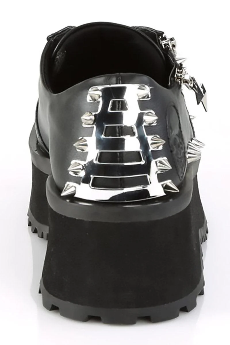 Crypt Curious Platform Sneakers [GRAVEDIGGER-04 Oxfords] - Image 4