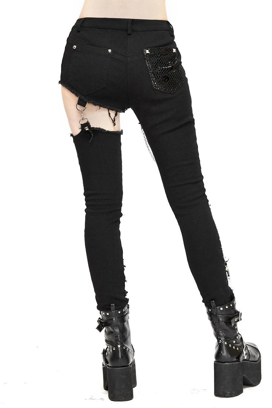 Cryptling Cut-Out Pants - Image 4
